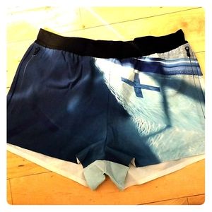 Theory Water Resistant Shorts - Small